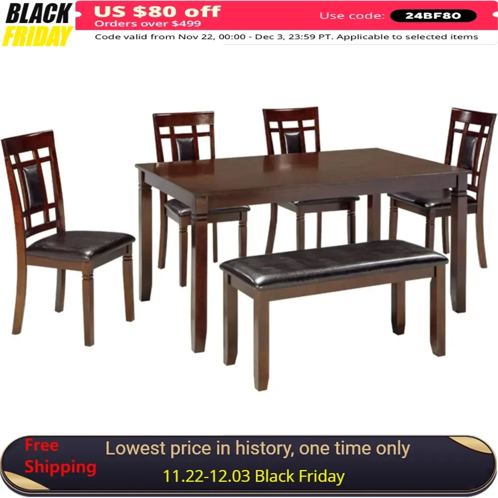 Bennox Dining Room Set, Includes Table, 4 18