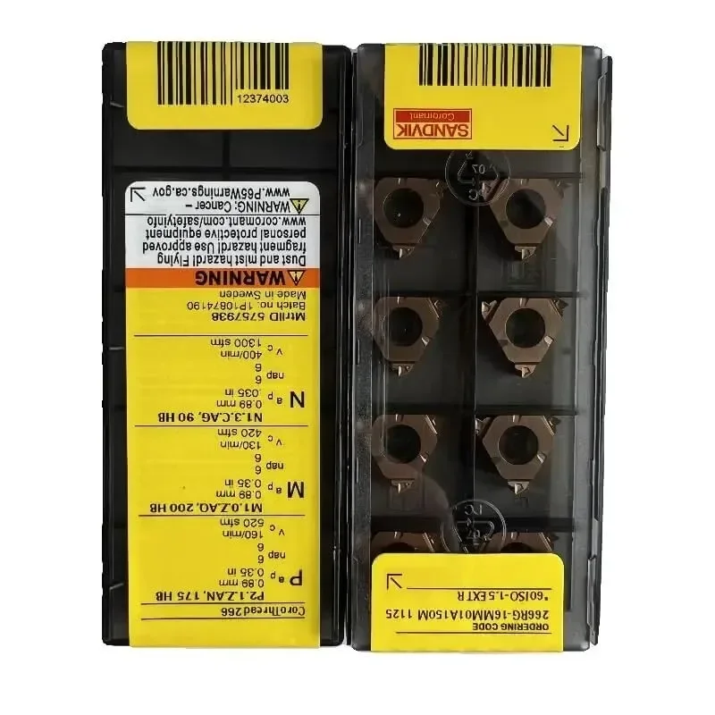 

SANDVIK-Coromant / 266RG-16MM01A150M 1125 / 10 Pcs