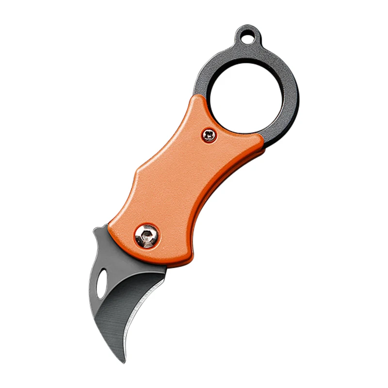 1 Stück Mini-Klappmesser mit Klauen-Design für Outdoor, Zuhause und Reisen - Schlüsselanhänger-Klappmesser, perfekt zum Camping, Min.