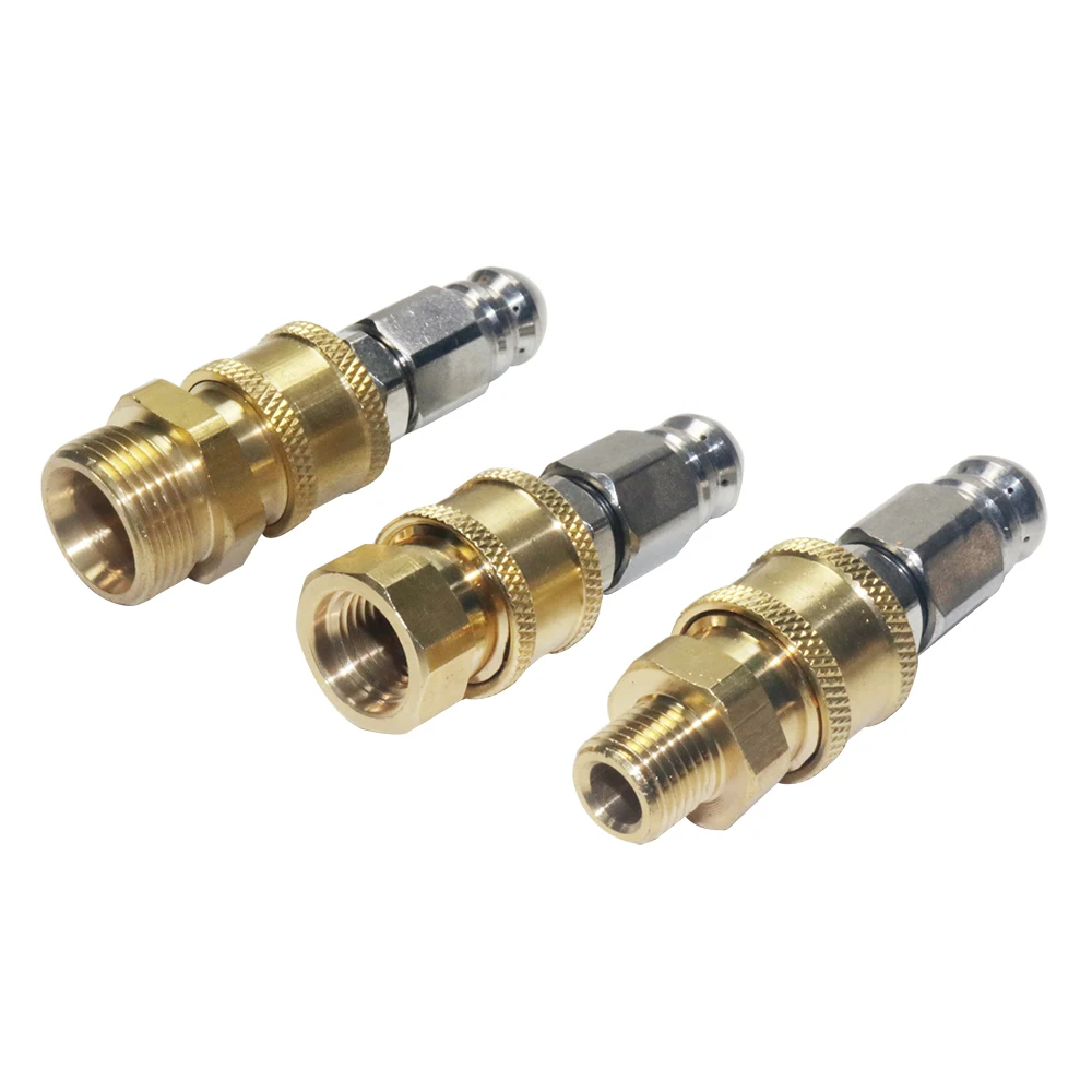 1Pcs Pressure Washer Connector Coupling Quick Release Adapter 1/4
