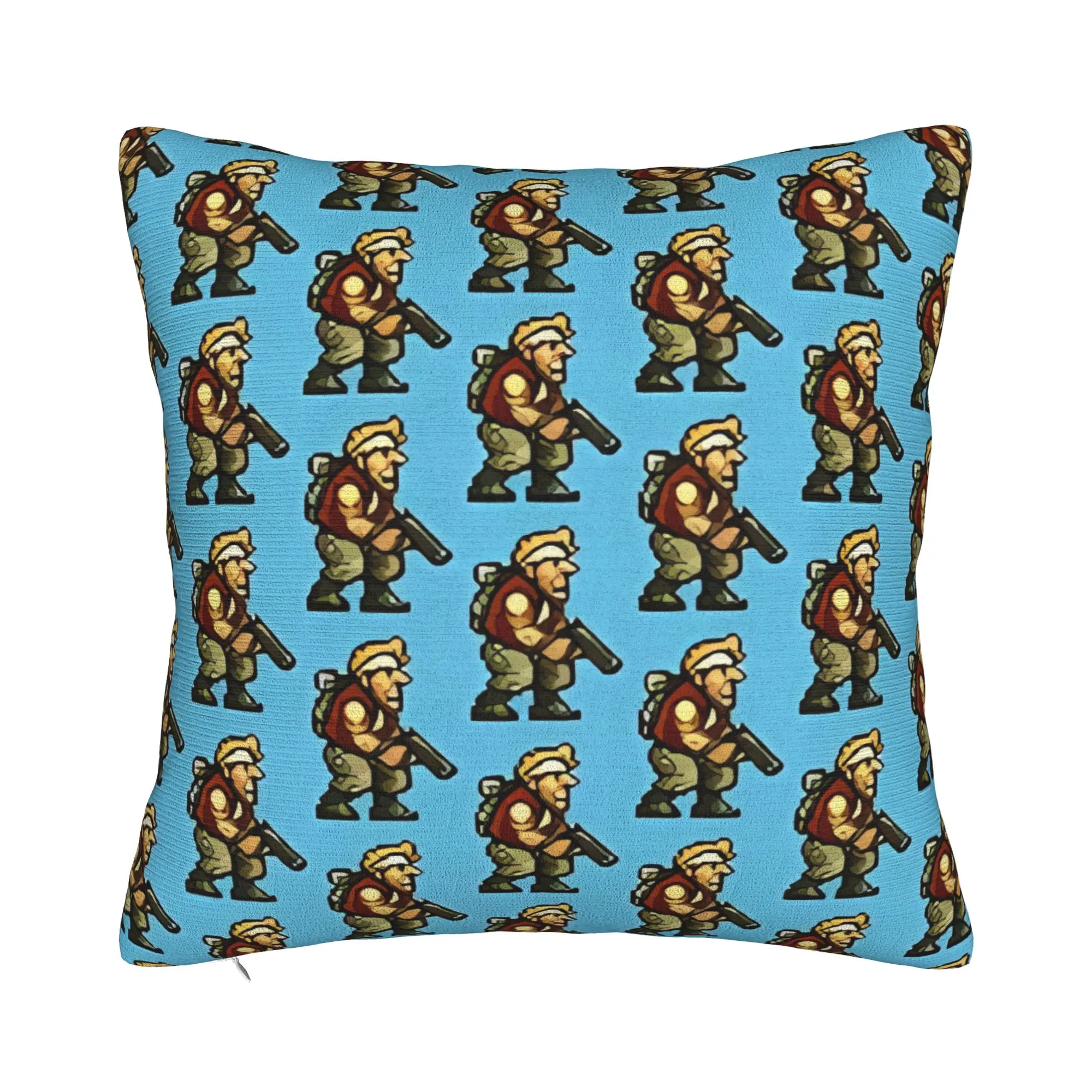 Фото Декоративные наволочки Metal Slug Marco для уютных подушек Metal Slug, мягкие и прочные.