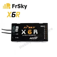 FrSky X6R 2.4G 16CH SBUS RC Receiver PCB Antenna Smart Port Data Return for Open TX Taranis X9D Jumper T16 T18 RC Drone