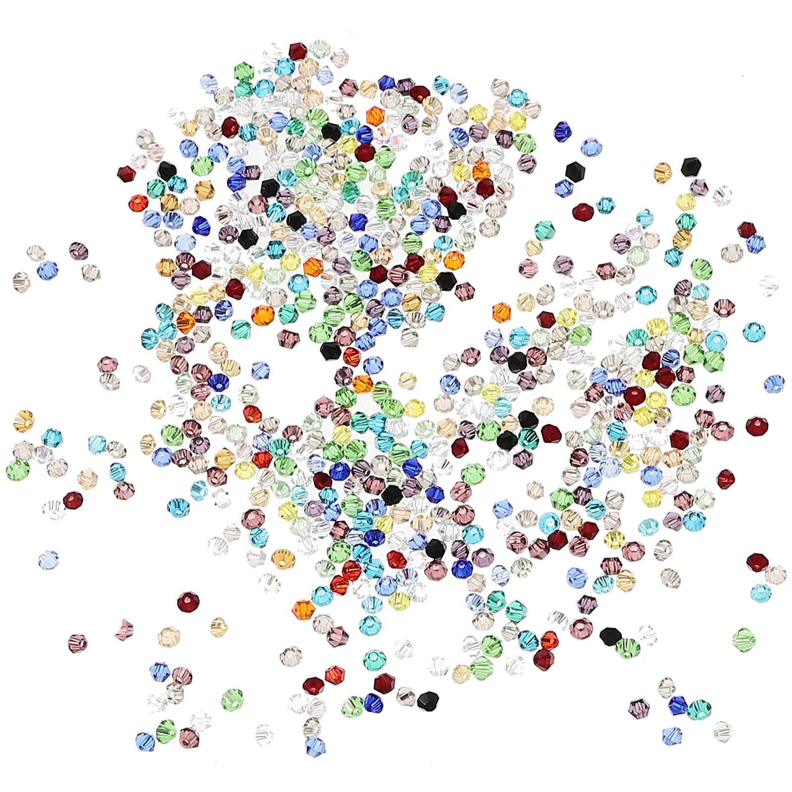 

Rhomb Glass Beads Charms Bright Smooth Diy Bracelets Jewelry Crafts Large Hole Stringing Unique Accessories Handicraft