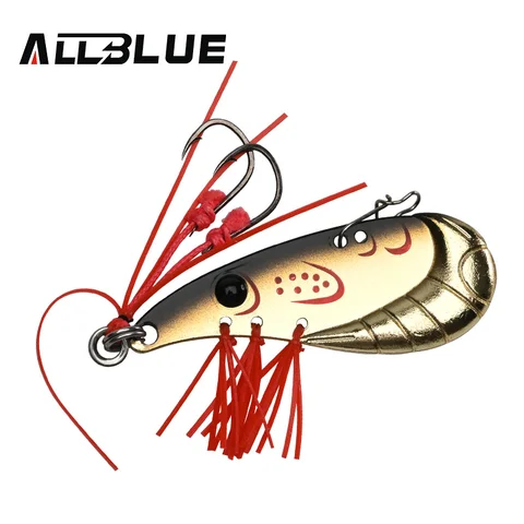 ALLBLUE Crazy Shrimp 7г 14г приманка для ловли басса