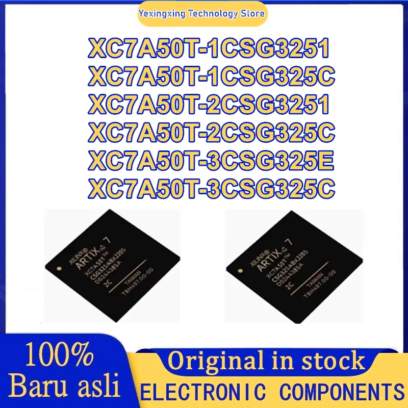 

XC7A50T-1CSG325I XC7A50T-1CSG325C XC7A50T-2CSG325I XC7A50T-2CSG325C XC7A50T-3CSG325E XC7A50T-3CSG325C Микросхема на складе