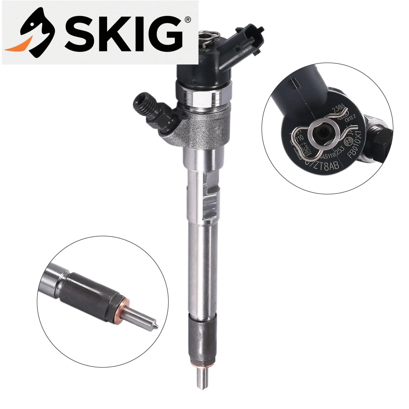 مناسبة 0445110253   33800-27800 0445110254   حاقن وقود الديزل CRDI الجديد لمحرك Hyundai Santa Fe KIA VGT EU4 2.2L