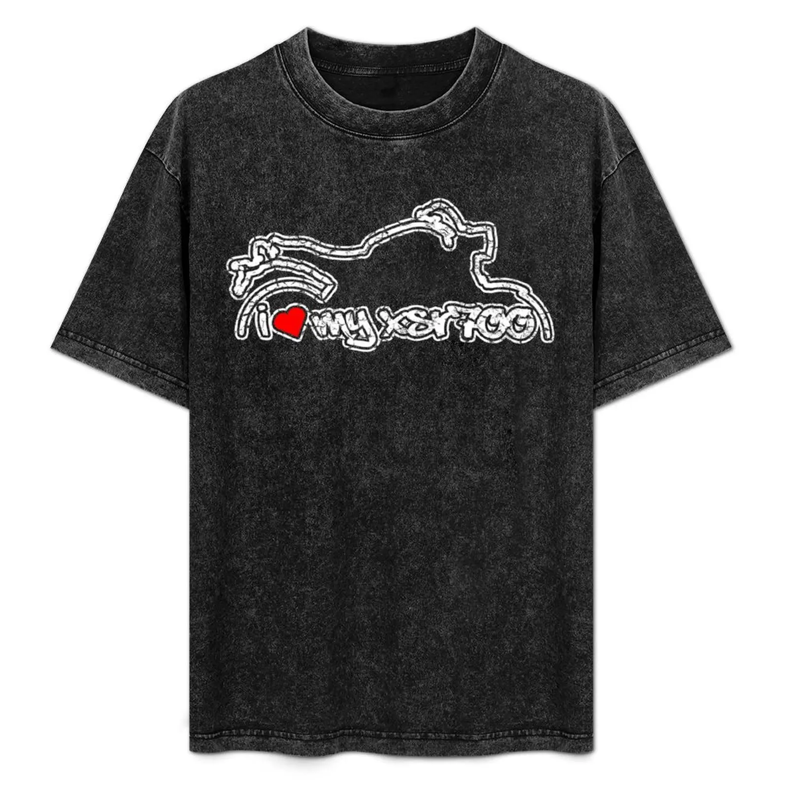 

XSR700 I Love My XSR 700 Naked Bike Road Bike Motorcycle T-Shirt Casual Soft Cotton Short Sleeve Tee
