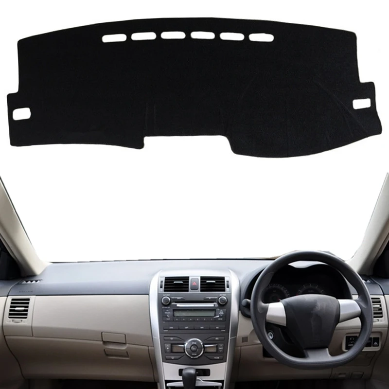 

For Toyota Corolla Axio Fielder Altis 2007 2008 2009 2010 2011 Car Dashboard Cover Dash Mat Sunshade Carpet Interior Accessories