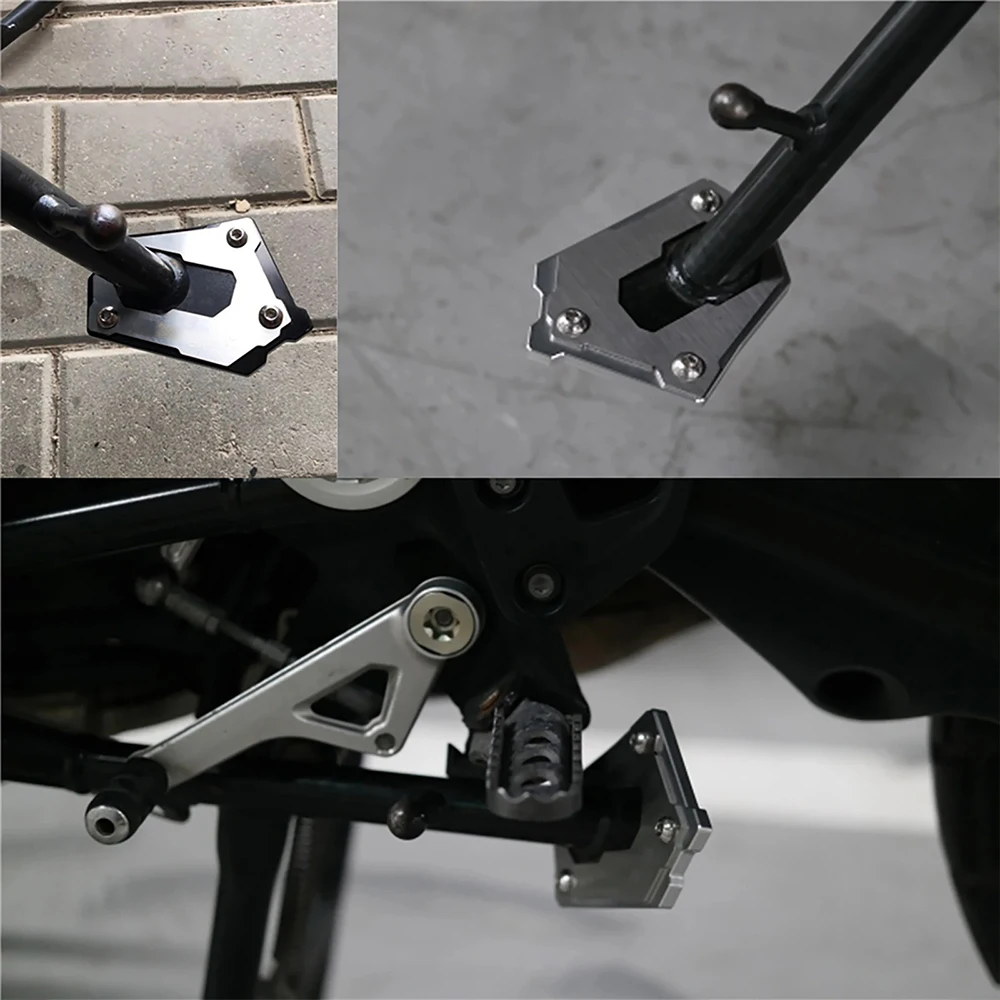 For BMW R1200GS R1250 GS Adventure R 1200 GSA gs1200 LC 2020 2019 2018 1200GSA Motorcycle Accessories Side Stand Extension Plate