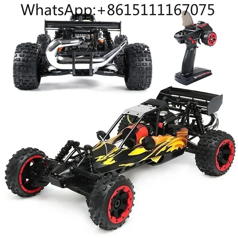 1/5 Scale 5B RC Nitro Buggy 2.4G 2-Stroke Gas Engine 80km/h Off Road Racing Vehicle