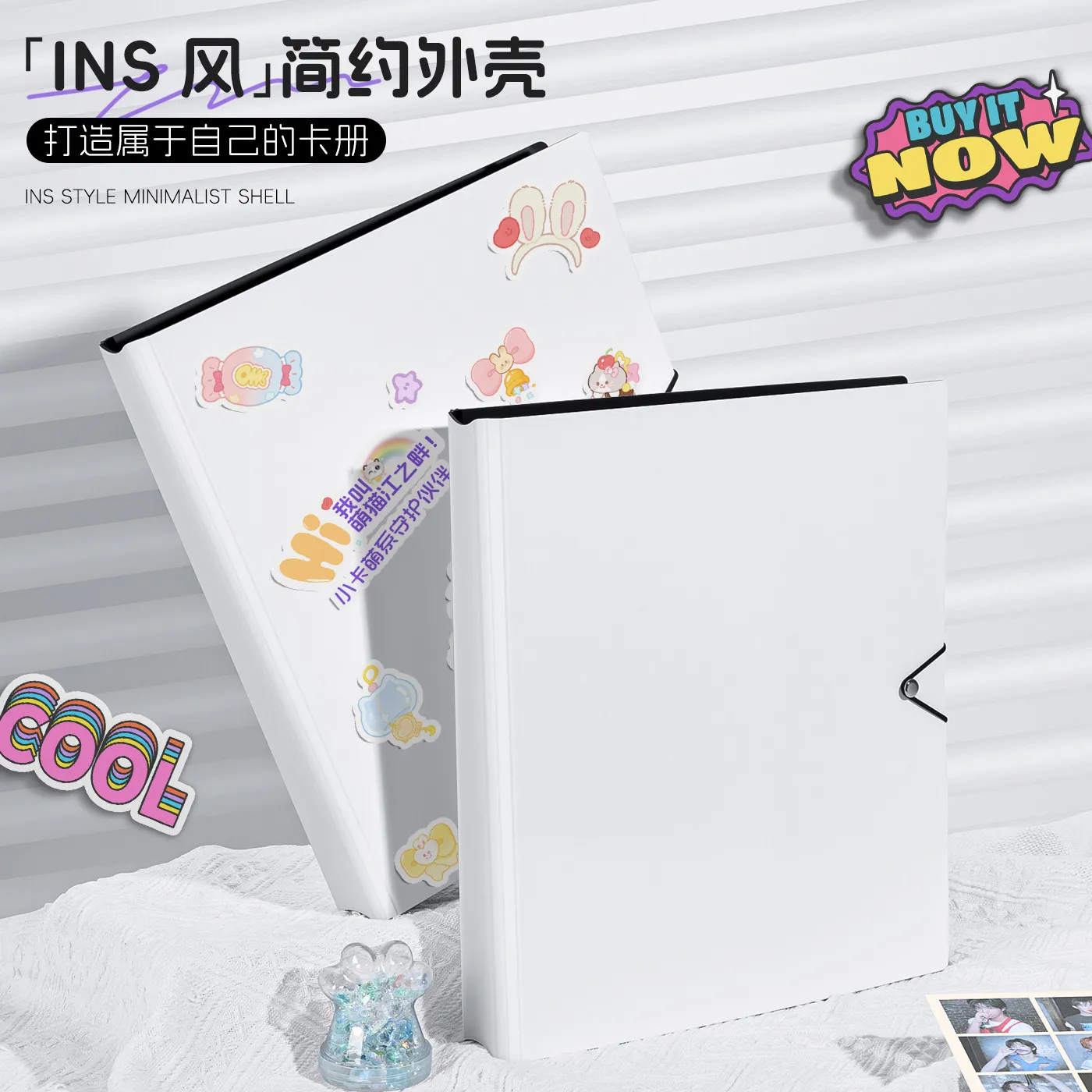 Ultimate A4 Card Binder 9-Pocket Photo Album Holds 3