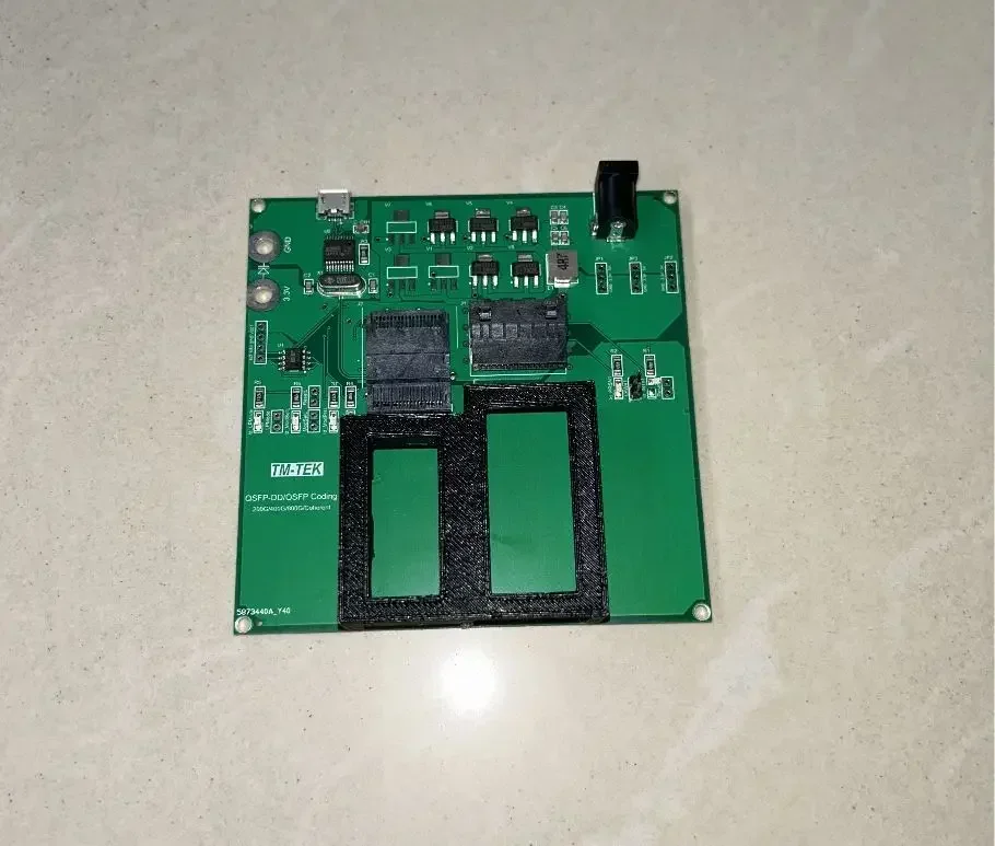 

QSFPDD 400G800G Optical Module Writing Test OSFP High Power MCB Writing Evaluation Board