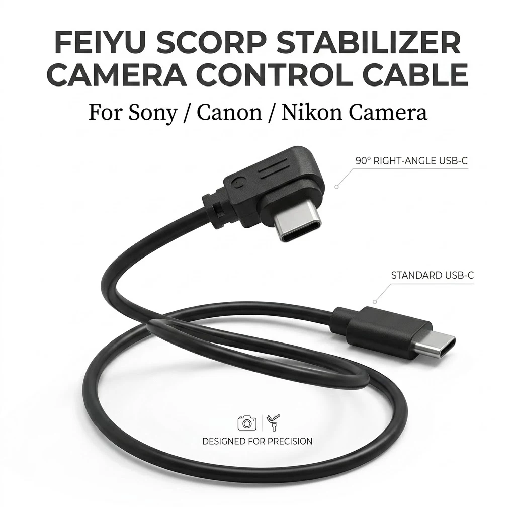 For FeiyuTech Cable Stabilizer Camera Control Cable for Scorp/Scorp C/Scorp Mini/Scorp Mini-P/Scorp 2/AK2000S/AK2000C/G6MAX