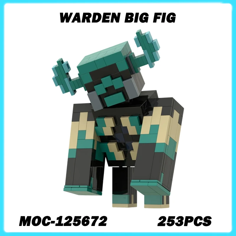 

253PCS MOC-125672 Warden Big Fig World Brick Model Building Blocks Assembly Creative Toy Boy Adult Kids Children Birthday Gift