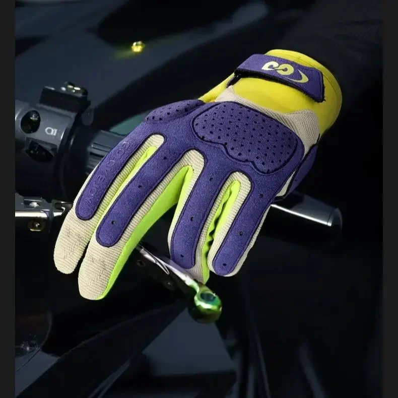 Cycling Gloves Outdoor Road Bike Thick Anti-scratch Anti-skid Wear-resistant Breathable Shock-absorbing Motorcycle  Gloves Warm
