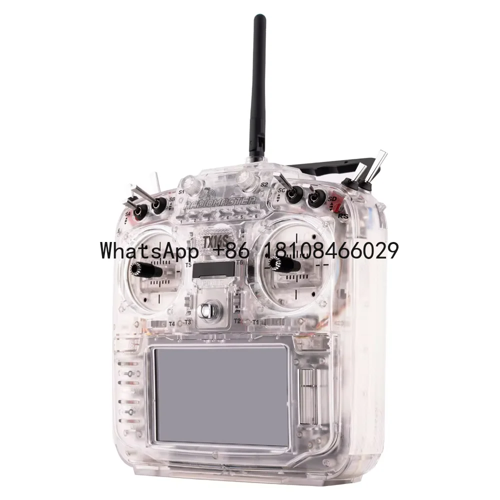 

Radiomaster TX16S MKII Transparent RGB Edition Built in RGB LED With 4 Modes and 5 Colors