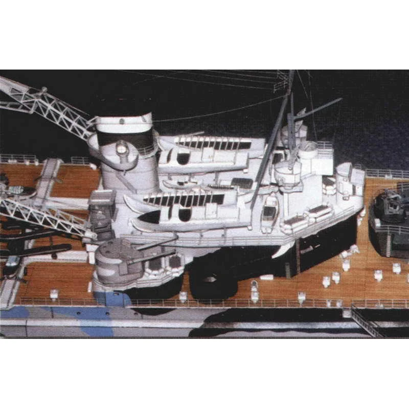 83CM UK Wales Prinz Schlachtschiff Kriegsschiff DIY 3D Papier Karte Modell Gebäude Puzzle Bau Spielzeug Pädagogisches Spielzeug ModelN03R