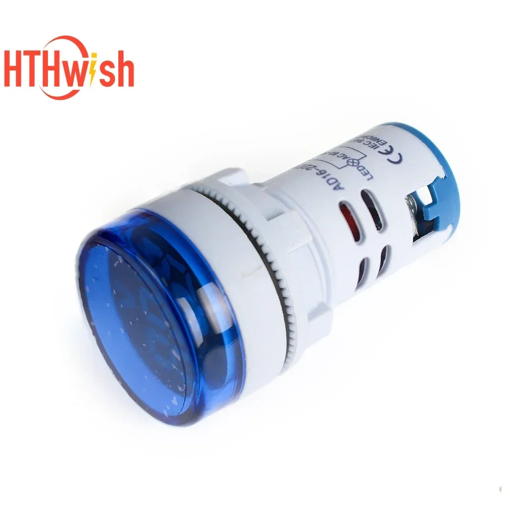 1 st AD16-22DSV 22 MM Ronde Mini Digitale Voltmeter AC 20-500 V Volt Tester Meter LED Digitale Indicator Pilot Lamp Licht Display