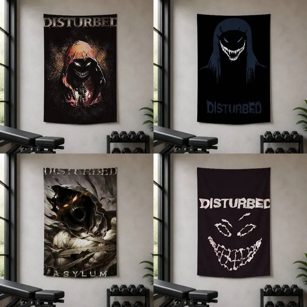 Disturbed The Sickness Decorative Art Flag Banner for Picnic Camping Party and Home Decor