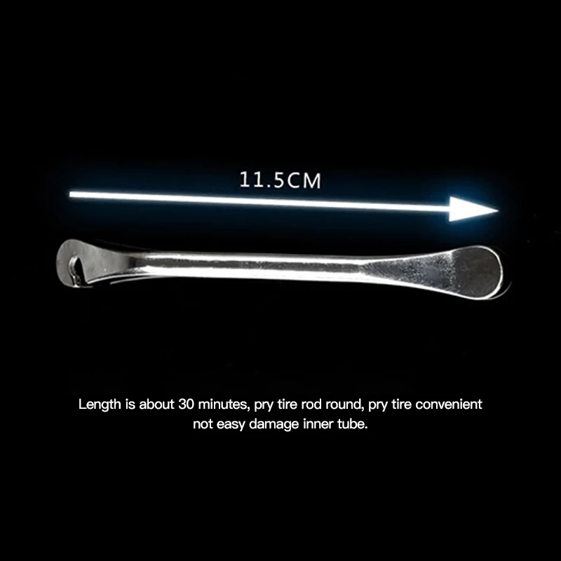 Barra de palanca de neumáticos, palanca de neumáticos multifuncional, herramienta de palanca de Metal para bicicleta MTB, herramientas de reparación de palanca de neumáticos abridor