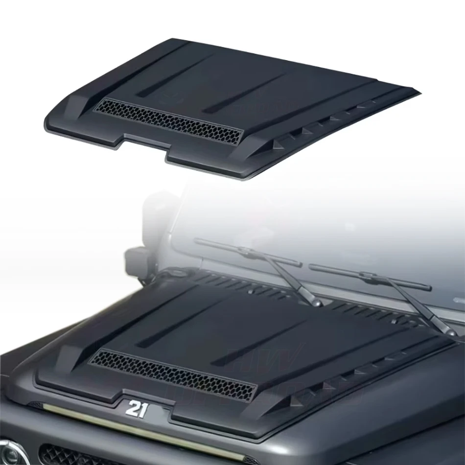 

Modified Mecha Style Hood Decorative Cover for BAW BAIC 212 T01 2024 2025 2026 Hood Protective Cover Engine Hood Scoop Panel