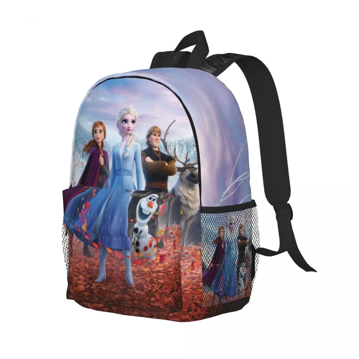 Frozen Printed Lightweight Casual Schoolbag For School, Outdoor, Shopping, Office 15inch