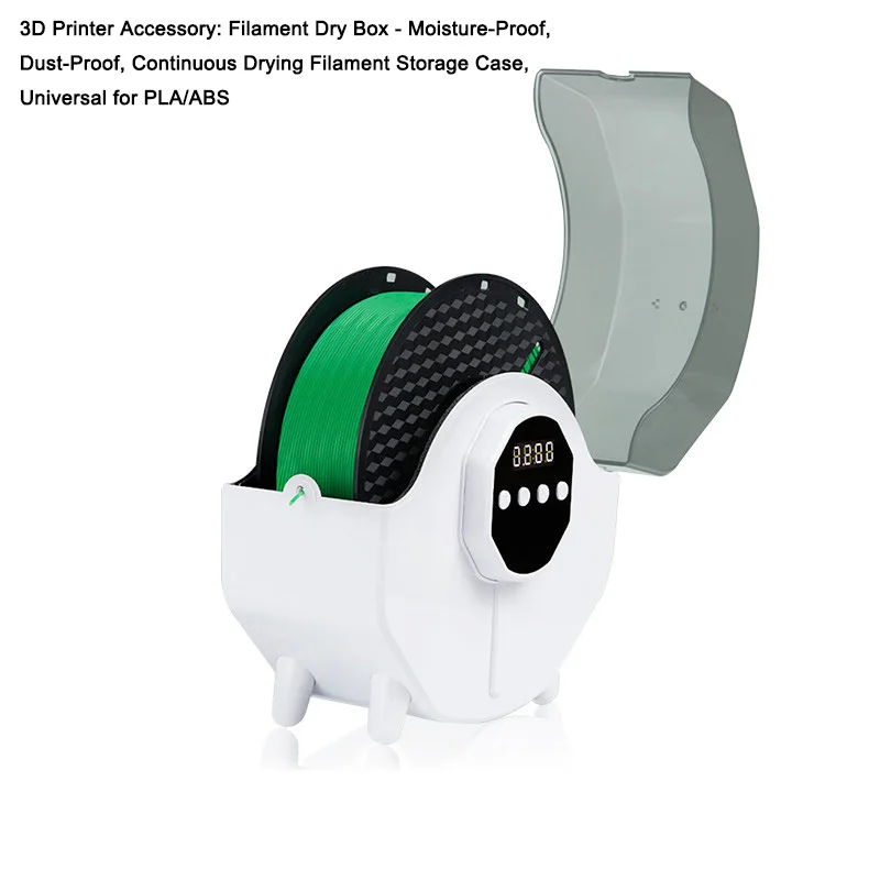 

Аксессуар для 3D-принтера, сухая коробка для нити, влагостойкий, пыленепроницаемый, непрерывная сушка, чехол для хранения нити, универсальный