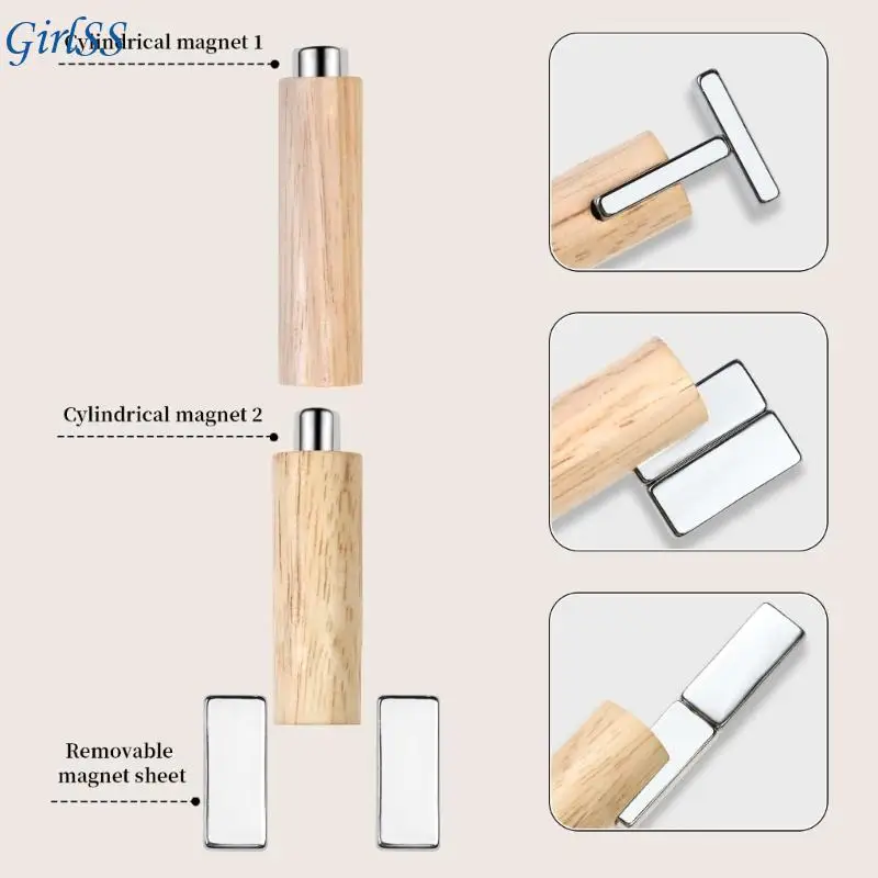 네일 자석 고양이 눈 자석 네일 자석 스틱 네일 자석 도구 고양이 눈 젤 손톱 폴란드어 자석 펜 홈 살롱 T4MB