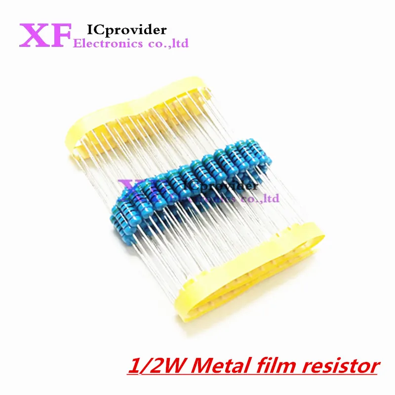 100Pcs 1/2W Metal F…