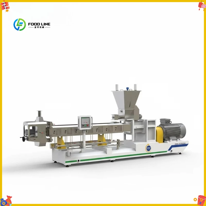 CE Automatic Snack Food Extrusion Production Line for Corn Flakes and Puff Making Machine with High Capacity FL Customized