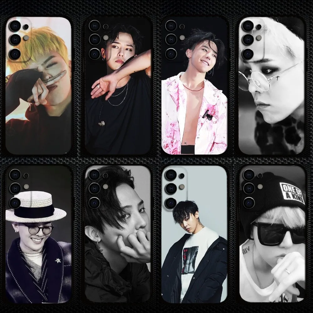 

Kpop GD G-Dragon Phone Case For Samsung S25/S24/S23/S22/S21/S20/Plus,Fe,Lite/Others Black Cover