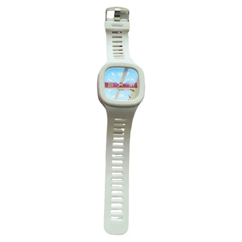 Square Watch Waterproof Square Students Watch Outdoor Sports Watches Versatile Strap Watch For Children's Day Birthday Easter