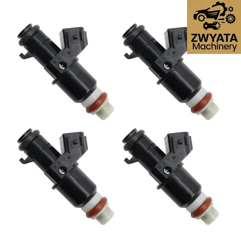 4Pcs Fuel Injector 16450-RNA-A01 16450RNAA01 16450PWA003 For Honda JAZZ CIVIC CR-Z CITY MARINE MOTORS 1.5L 1.8L L4 2006-2014