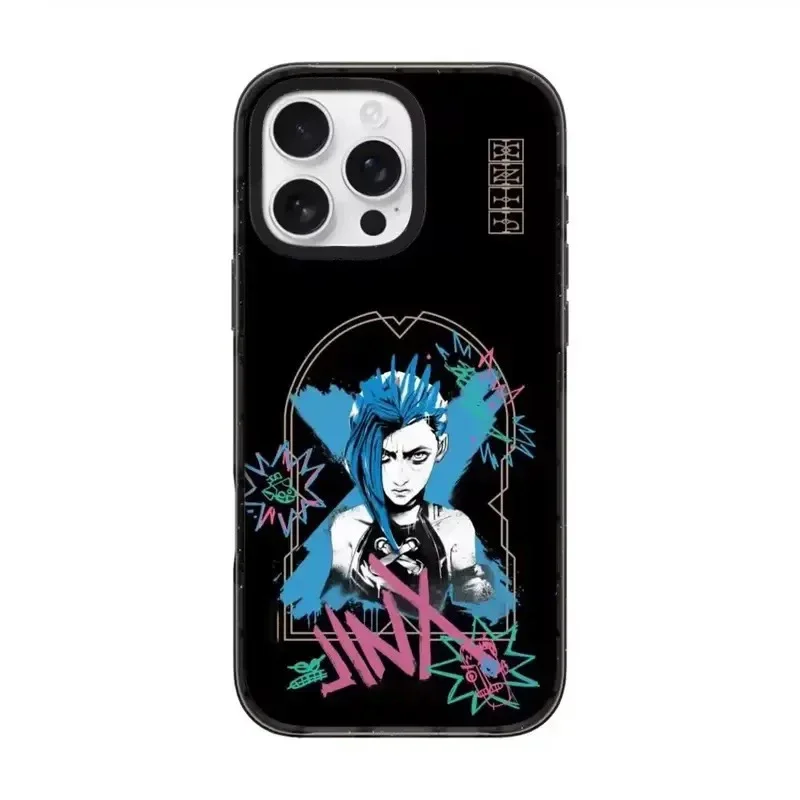 Game Anime 2.0 Acrylic Black Border iPhone 12 13 14 15 16 Pro Max Case - Protective iPhone Case with MagSafe