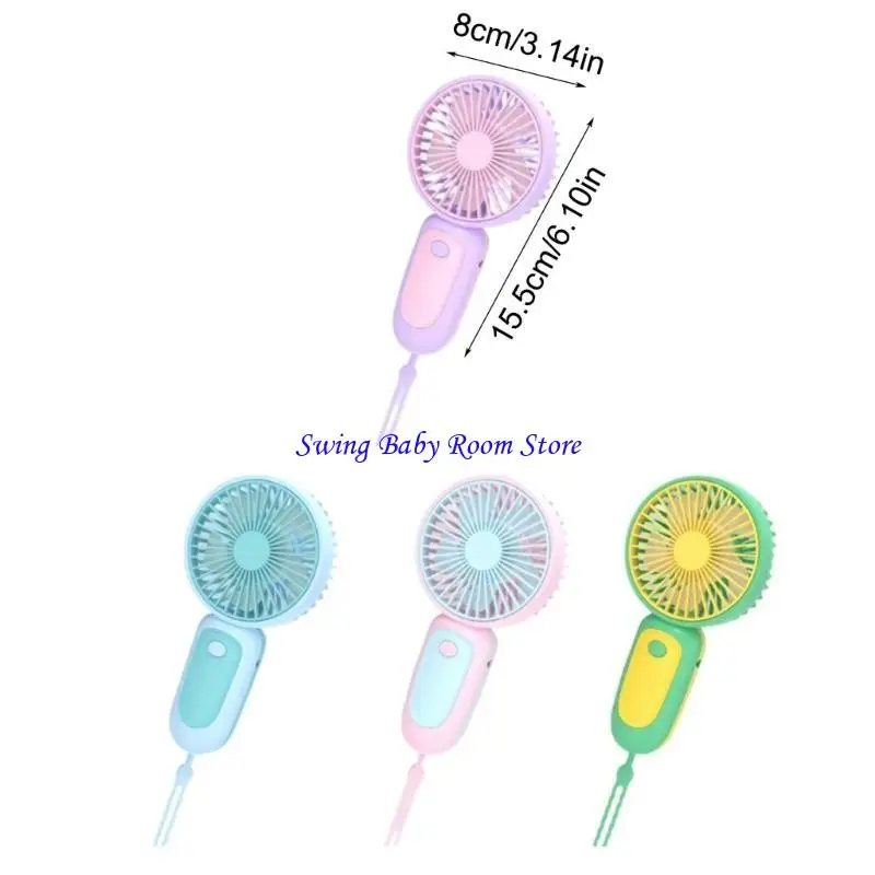 K1ad красочный карман вентилятор охлаждающий портативный вентилятор вентиляционный подарок для женщин, мужчина, девочки, мальчик