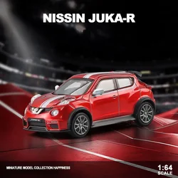 1/64 Nissan JUKE R SUV Alloy Car Model Diecast Metal Toy Mini Car Vehicles Model Simulation Collection Gift Decoration