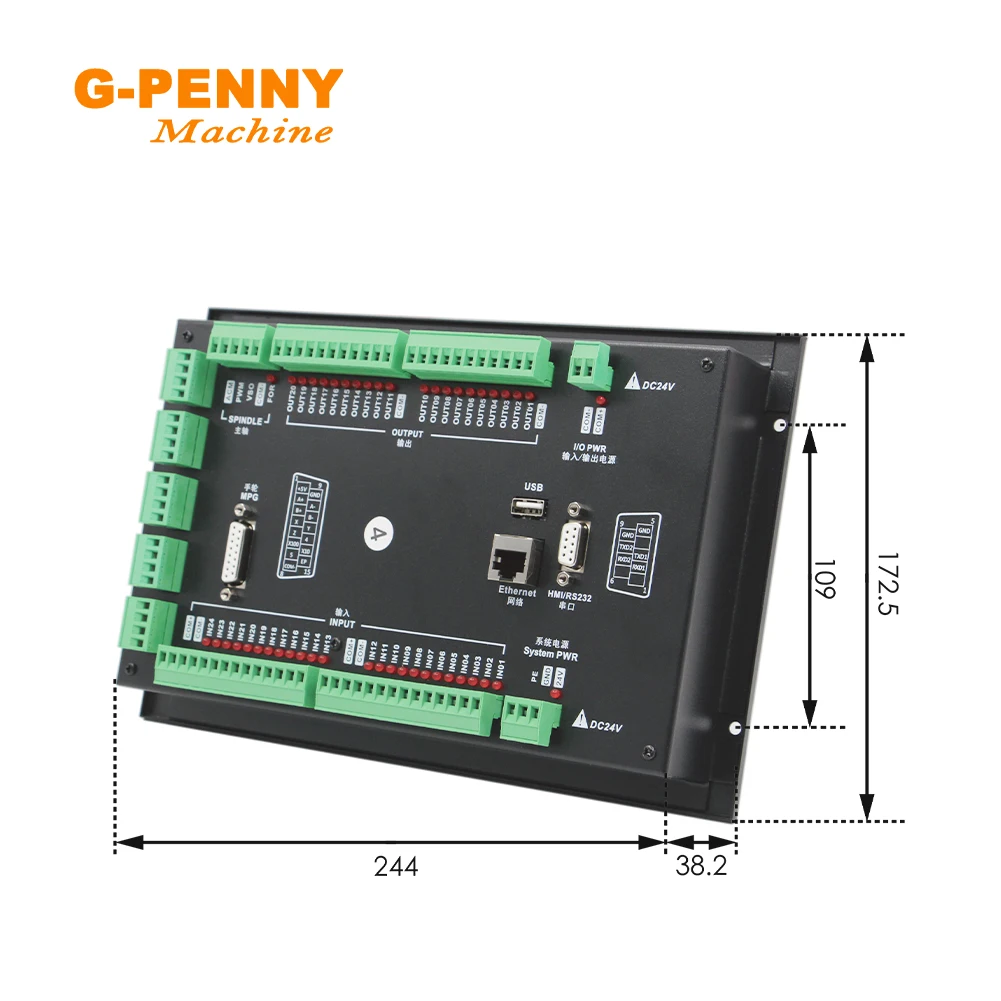 Imagem -03 - Ddcs Expert Standalone Motion Controller Controlador Offline Suporte Eixos Controlador Usb Interface r