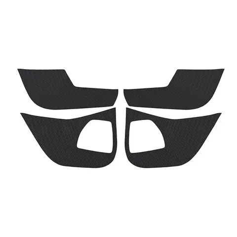 자동차 탄소 가죽 문짝 보호대 패드, 문짝 플랭크 킥 방지 패드, 더러움 방지 매트 커버, 혼다 XR-V HR-V 베젤 2022 2023 Best5