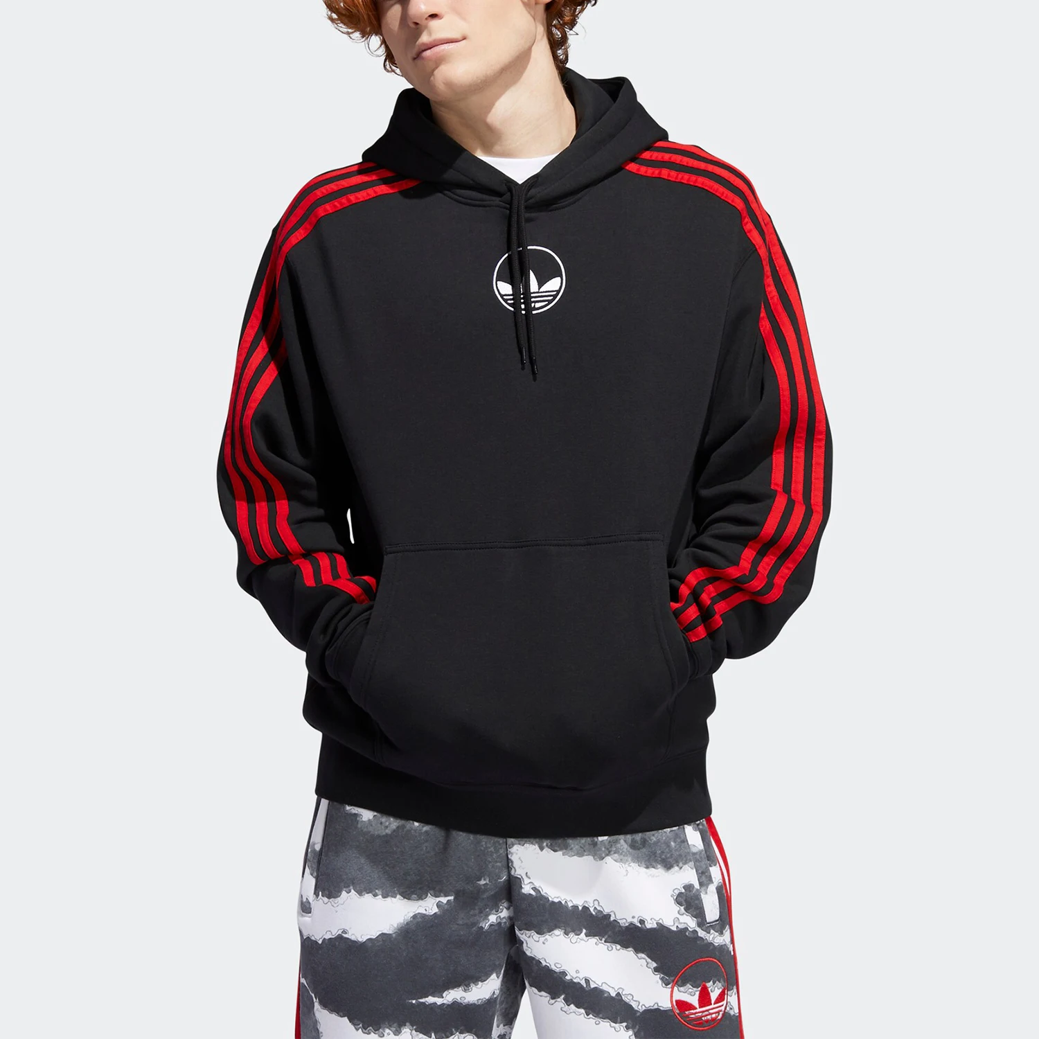 

Новая осенняя мужская повседневная спортивная толстовка с капюшоном Adidas Originals GD2127