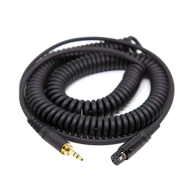 L4MD New Spring Replacement Cable for AKG K240 K702 Q701 K271 K267 K712 Headphone Headset Wire 6.35 / 3.5mm Male To Min