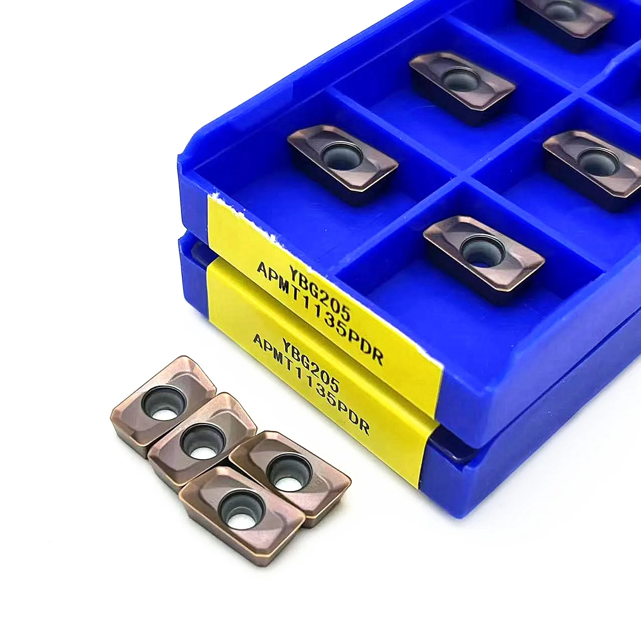 10ชิ้น APMT1135 APMT1135 YBG205 apmt 1135หัวกัดสำหรับเครื่องกลึงโลหะทังสเตนคาร์ไบด์สแตนเลสเครื่องกลึงเครื่องมือตัด CNC