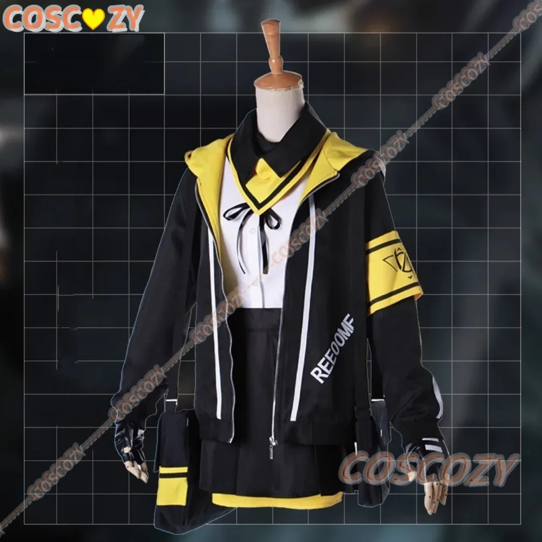 Hot Game Girls Frontline Cosplay UMP45 Cosplay Costume Wig Bags Party Daily Uniform Cosplay Costume Top Skirts Scarf Gloves Set