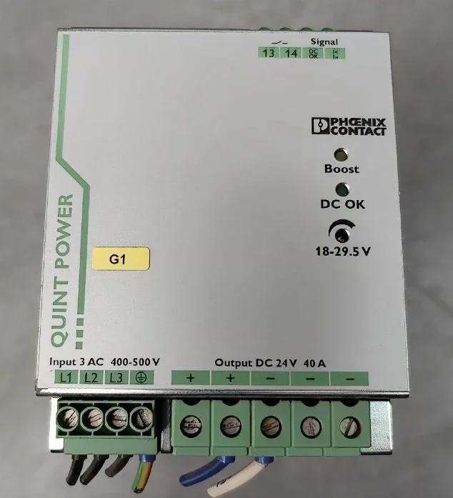 For Phoenix Contact 2866802 Switching Power Supply QUINT-PS/3AC/24DC/40 2866802 3AC 400-500V DC 24V 40A