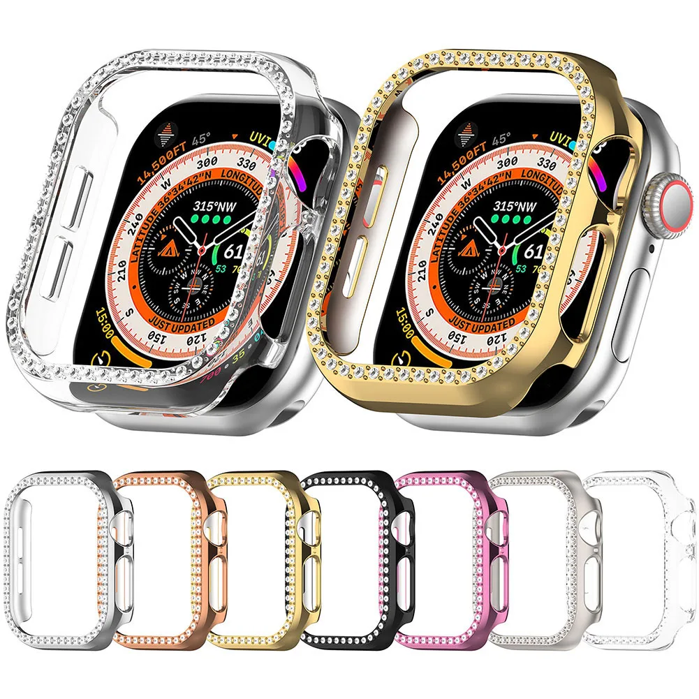 

Защитный чехол-бампер Bling для Apple Watch Series 10 42 мм/46 мм, аксессуары