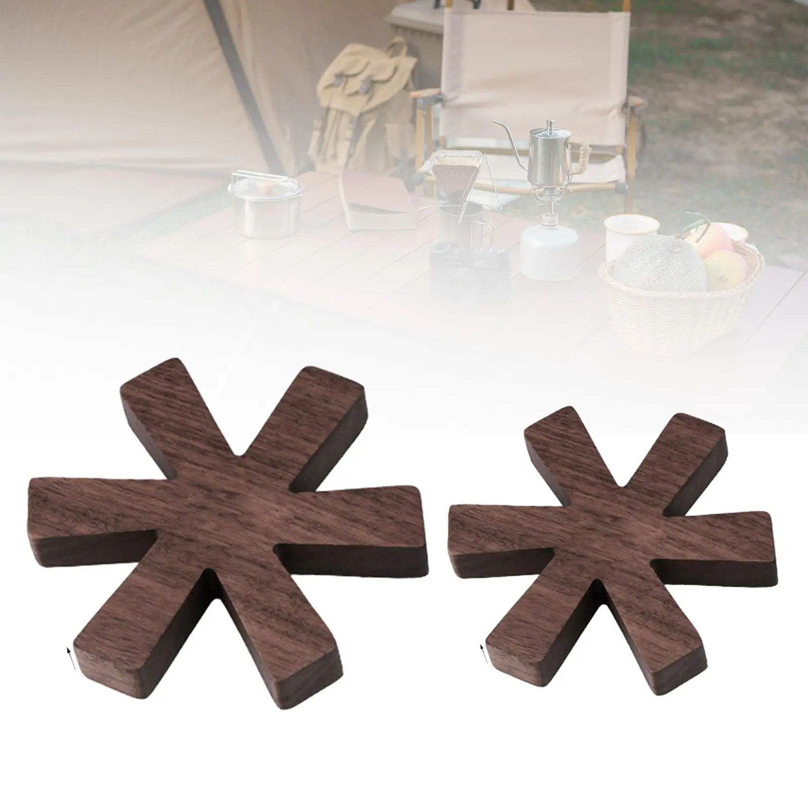 Wooden Coaster Drink Mat Drinkware Pot Mat Novelty Heat Resistant Home