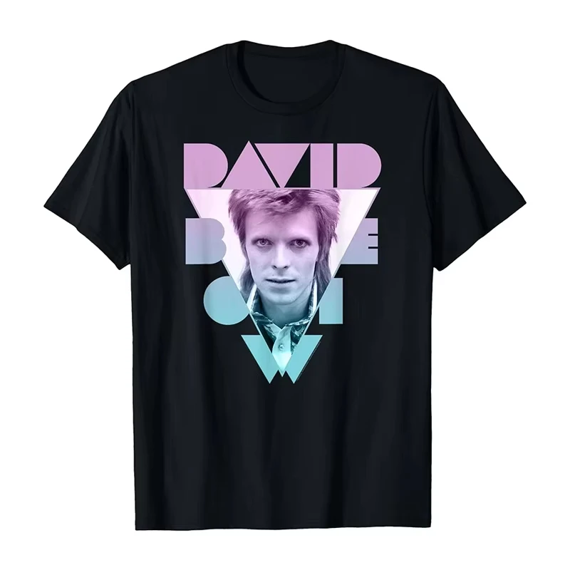 Hottest Rock Singer Art American Retro Men's and Women's Printed T-shirt