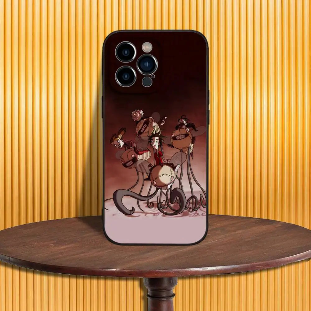 E-EmMindless Self I-Indulgenc Phone Case For iPhone 17,16,15,14,13,12,11,Pro,Max,Plus,X,XS,SE4,E,Mini,Soft Black Case