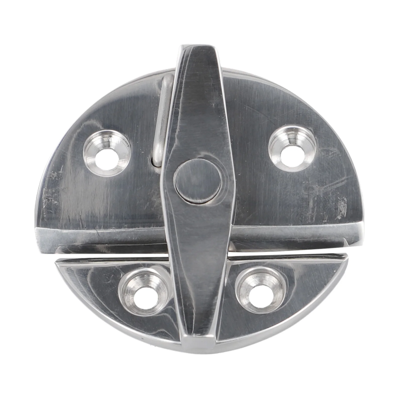 Marine Door Lock Stainless Steel Boat Catch 316 Stainless Steel Easy Installation Lightweight Twisting Lock Design