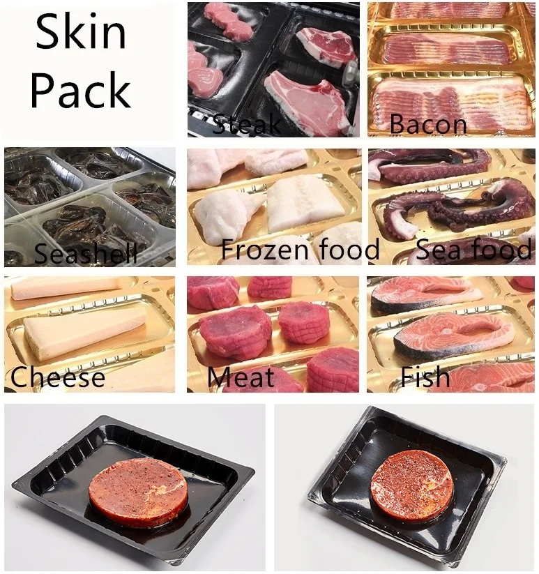 Automatische automatische Fleischverpackungsmaschine, Maschine Demballage Sous Vide De La Viande, automatische Verpackungsmaschine Speck