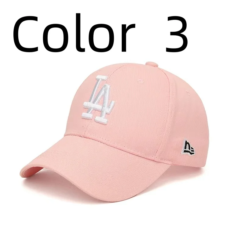 Unisex monogram embroidered Snapback baseball caps Spring and fall outdoor adjustable casual hats Sunscreen hats